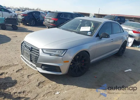2018 Audi A4 2.0T Premium/2.0T Tech Premium from USA, damaged, VIN WAUENAF49JA100792